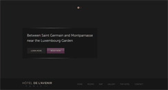 Desktop Screenshot of hoteldelavenir.com